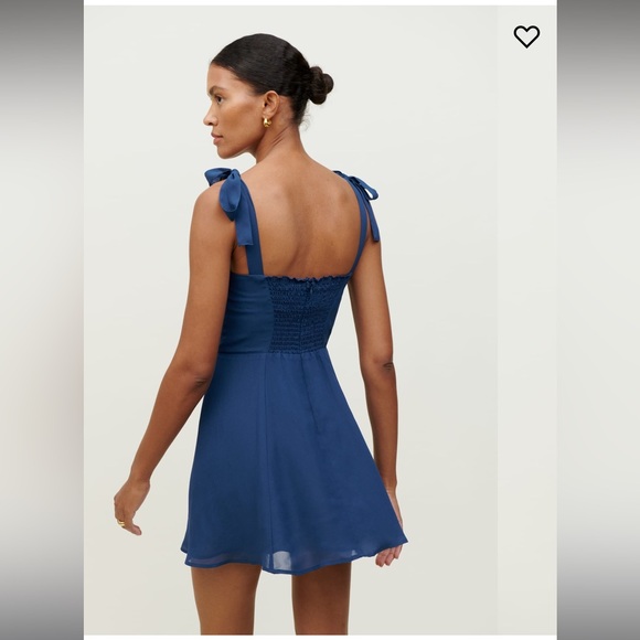 Royal Blue Reformation Sundress - Picture 2 of 6